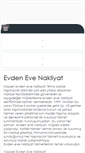 Mobile Screenshot of evdenevenakliyatciler.net